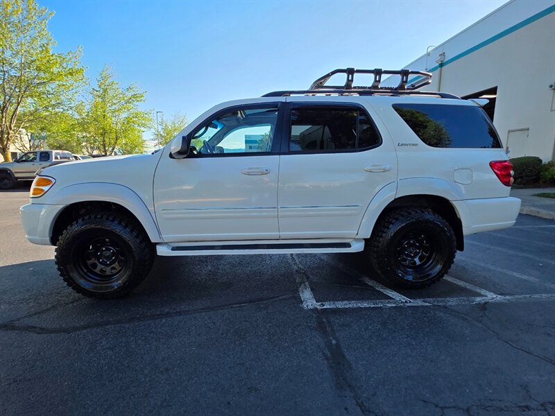 2001 Toyota Sequoia Limited 4X4 V8 / NAVi / NEW TIMING BELT / LIFTED  / NEW TIRES / FULLY LOADED / LOW MILES / NAV / CAM / 8-SEATER - Photo 3 - Portland, OR 97217