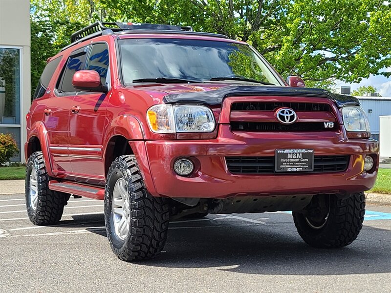 2007 Toyota Sequoia 4X4 3RD Seat / LEATHER / Timing Belt Done / LIFTED  / 4.7L / 8-Passenger / Sun Roof / NEW TIRES / NEW LIFT / ONLY 139K MILES - Photo 2 - Portland, OR 97217