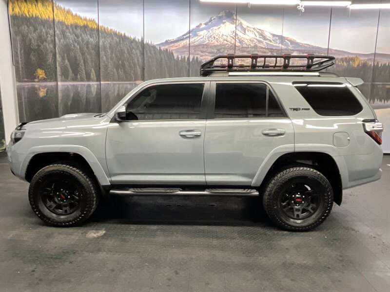 2017 Toyota 4Runner TRD Pro 4X4 / LIFTED / CEMENT COLOR / SHARP SHARP  Leather & Heated Seats / Crawl Control / Luggage Rack / Backup Camera / RUST FREE - Photo 3 - Gladstone, OR 97027