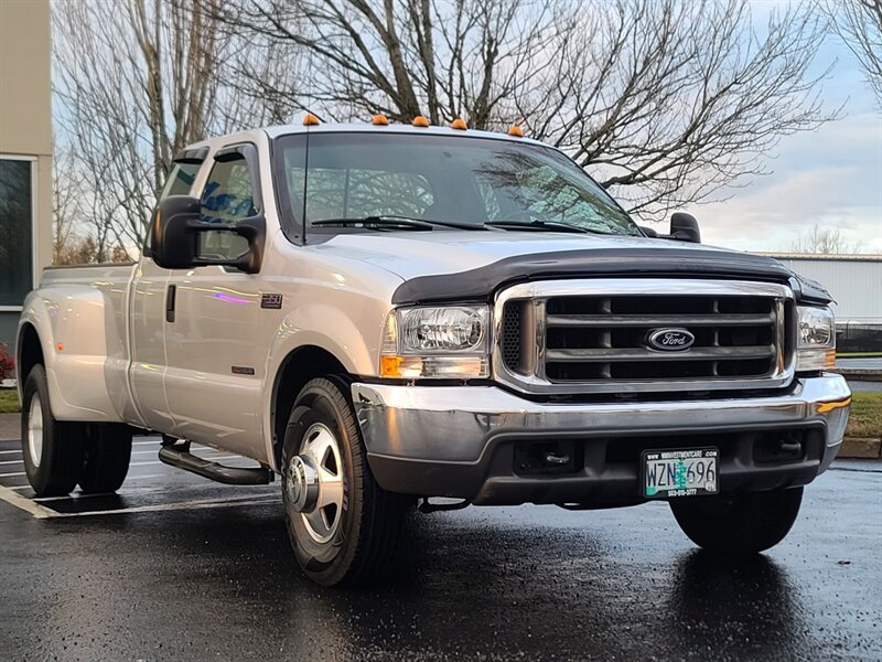1999 Ford F-350 Super Duty DUALLY / 2WD / LONG BED / 7.3 L DIESEL / 6-SPEED  MANUAL / SUPER DUTY / POWERSTROKE / TURBO / 126,000 MILES / NO RUST / 1-OWNER - Photo 2 - Portland, OR 97217