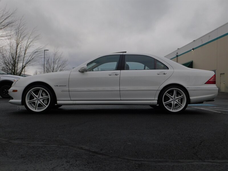 2004 Mercedes-Benz S 55 AMG V8 Supercharged / Adaptive Cruise /LOADED   - Photo 3 - Portland, OR 97217