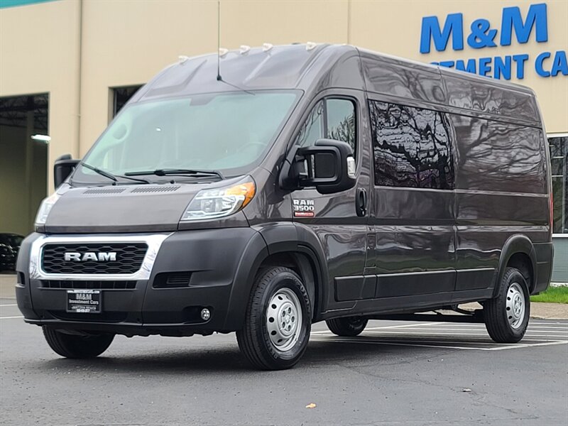 2020 RAM ProMaster 3500 159 WB / 1-TON / HIGH ROOF / LWB / NAVi / CAM  / EXTENDED LONG WHEEL BASE  / PARKING SENSORS / 1-OWNER / NEW TIRES / LOW MILES / NICELY EQUIPPED - Photo 1 - Portland, OR 97217