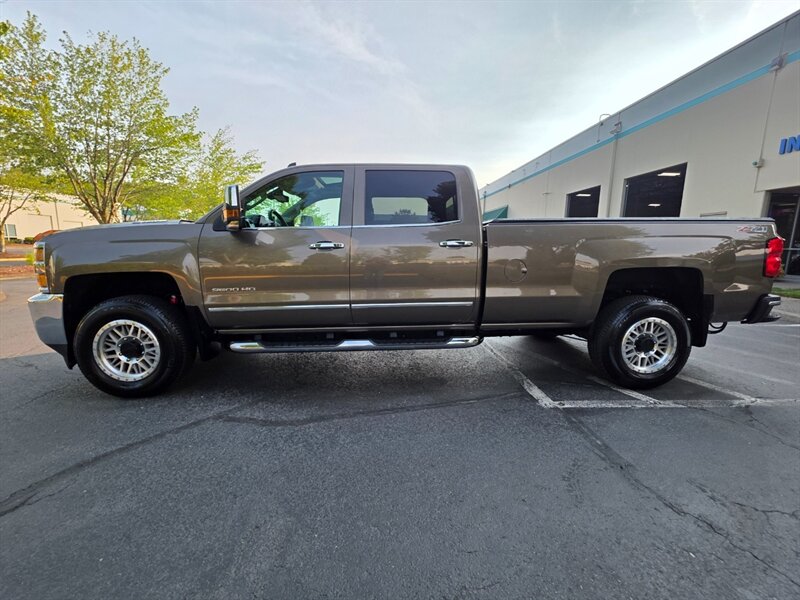 2015 Chevrolet Silverado 3500 LTZ 4X4 LONG BED 6.6L DURAMAX DIESEL ALLISON 1-TON  / Z-71 4X4 / LEATHER / SUNROOF / FULLY LOADED - Photo 3 - Portland, OR 97217