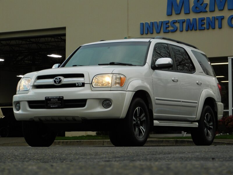 2007 Toyota Sequoia Limited SUV 4WD / 3RD Seat / DVD Player / CLEAN   - Photo 1 - Portland, OR 97217