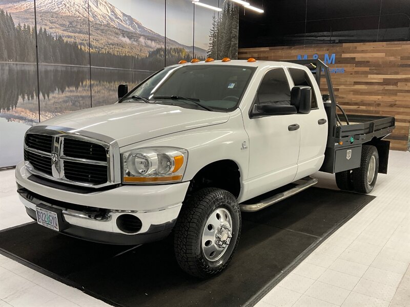 2006 Dodge Ram 2500 4x4 SLT 5.9L DIESEL / DUALLY / FLAT BED / 6-SPEED  / LONG BED / DUALLY / MANUAL / LOCAL OREGON / RUST FREE / 96,000 MILES - Photo 1 - Gladstone, OR 97027