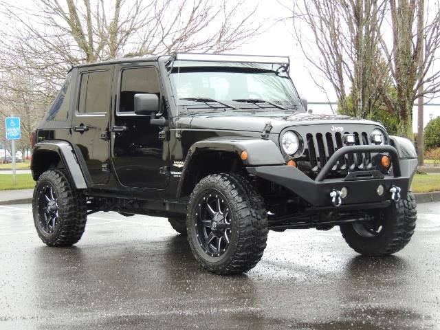 2007 Jeep Wrangler Unlimited SAHARA / 4X4 / LIFTED / STEEL BUMPERS !!   - Photo 2 - Portland, OR 97217