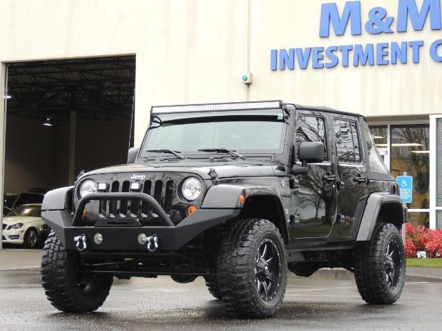 2007 Jeep Wrangler Unlimited SAHARA / 4X4 / LIFTED / STEEL BUMPERS !!   - Photo 1 - Portland, OR 97217