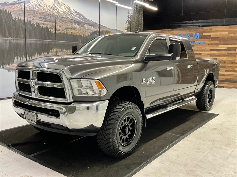 2015 RAM 3500 SLT MEGA CAB 4X4 / 6.7L DIESEL / LIFTED LIFTED  / 35 " MUD TIRES & 18 " METHOD WHEELS / MEGACAB / RUST FREE - Photo 1 - Gladstone, OR 97027