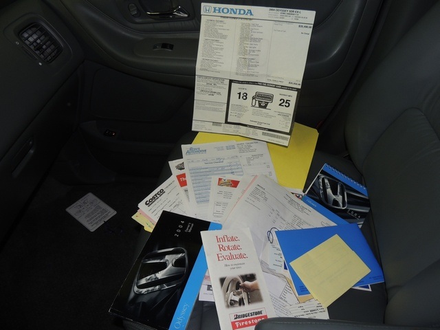 2004 Honda Odyssey EX-L LEATHER / Bucket Seats / 1-Owner / 70k miles   - Photo 35 - Portland, OR 97217