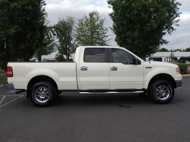 2007 Ford F-150 Lariat / Crew Cab / 4X4 / Leather / LONG BED   - Photo 4 - Portland, OR 97217