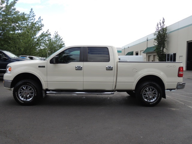 2007 Ford F-150 Lariat / Crew Cab / 4X4 / Leather / LONG BED   - Photo 3 - Portland, OR 97217