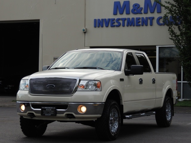 2007 Ford F-150 Lariat / Crew Cab / 4X4 / Leather / LONG BED   - Photo 1 - Portland, OR 97217