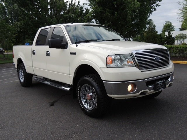 2007 Ford F-150 Lariat / Crew Cab / 4X4 / Leather / LONG BED   - Photo 2 - Portland, OR 97217