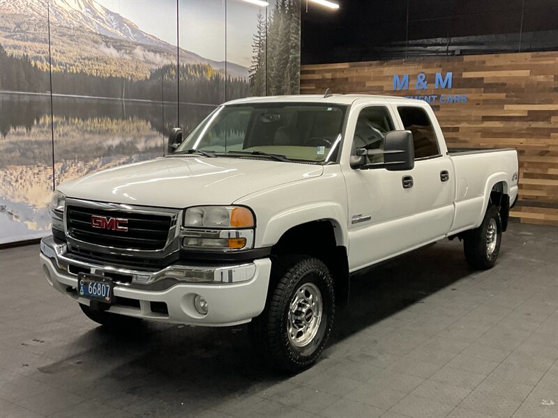 2007 GMC Sierra 3500 SLT Crew Cab 4X4 / 6.6L DIESEL / LBZ MOTOR / 1-TON  LOCAL TRUCK / RUST FREE / LONG BED / LBZ MOTOR / Leather / ONLY 102,000 MILES / SHARP & CLEAN - Photo 25 - Gladstone, OR 97027