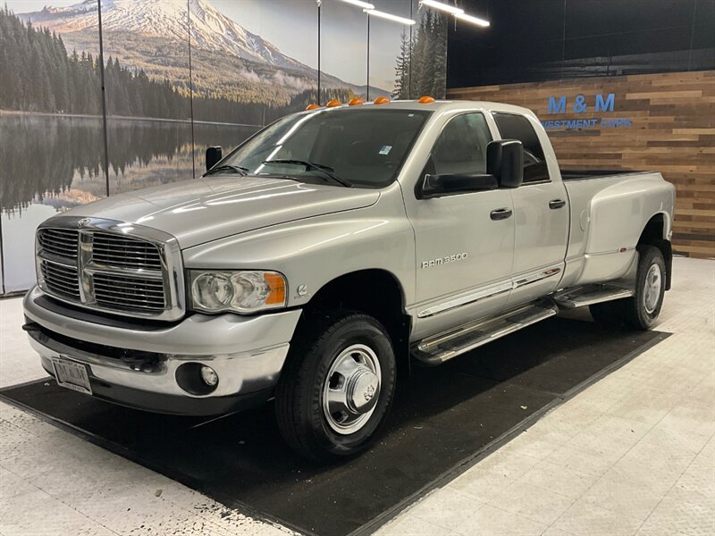 2005 Dodge Ram 3500 Laramie 4X4 / 5.9L DIESEL / DUALLY / 6-SPEED  / Leather & Heated Seats / LONG BED / NEW TIRES / 112,000 MILES - Photo 1 - Gladstone, OR 97027