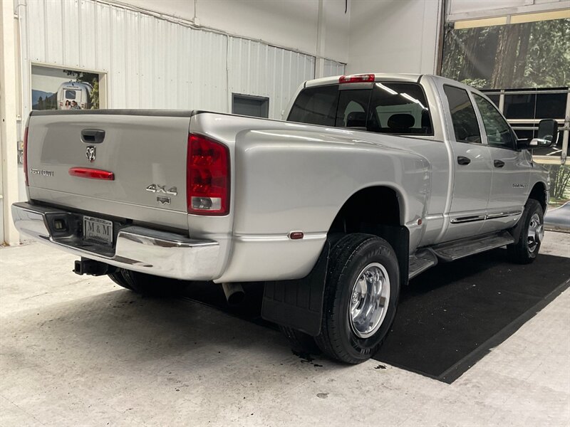 2005 Dodge Ram 3500 Laramie 4X4 / 5.9L DIESEL / DUALLY / 6-SPEED  / Leather & Heated Seats / LONG BED / NEW TIRES / 112,000 MILES - Photo 8 - Gladstone, OR 97027