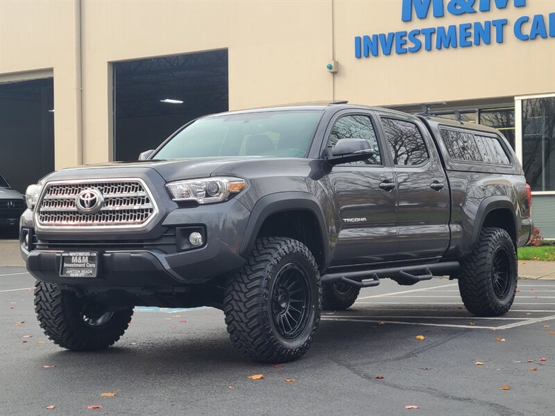 2017 Toyota Tacoma LONG BED 4X4 TRD CRAWL CONTROL  DIFF LOCK / LIFTED  / NEW WHEELS & TIRES / SUN ROOF / TECH PKG / 1-OWNER - Photo 1 - Portland, OR 97217