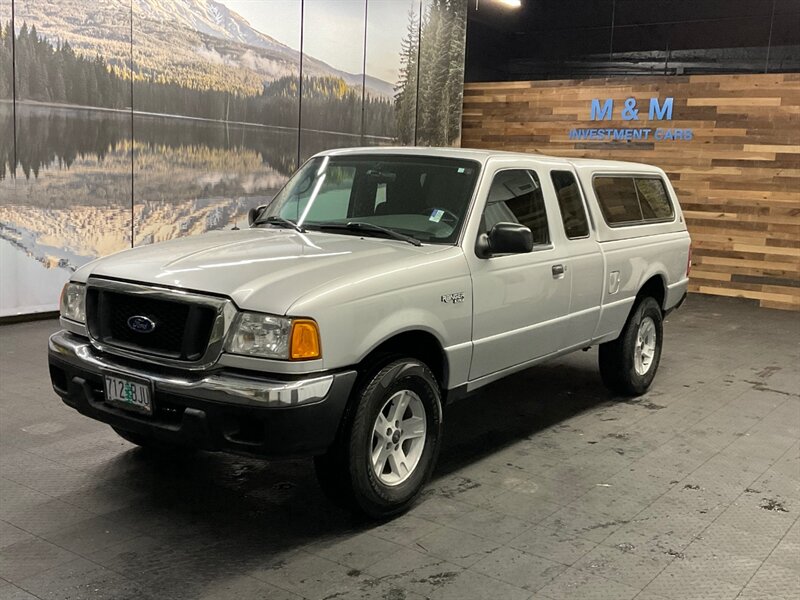 2004 Ford Ranger XLT 2DR / 4X4 / 5 SPEED / MANUAL / LOCAL  RUST FREE / MATCHING CANOPY / ONLY 75,000 MILES - Photo 1 - Gladstone, OR 97027