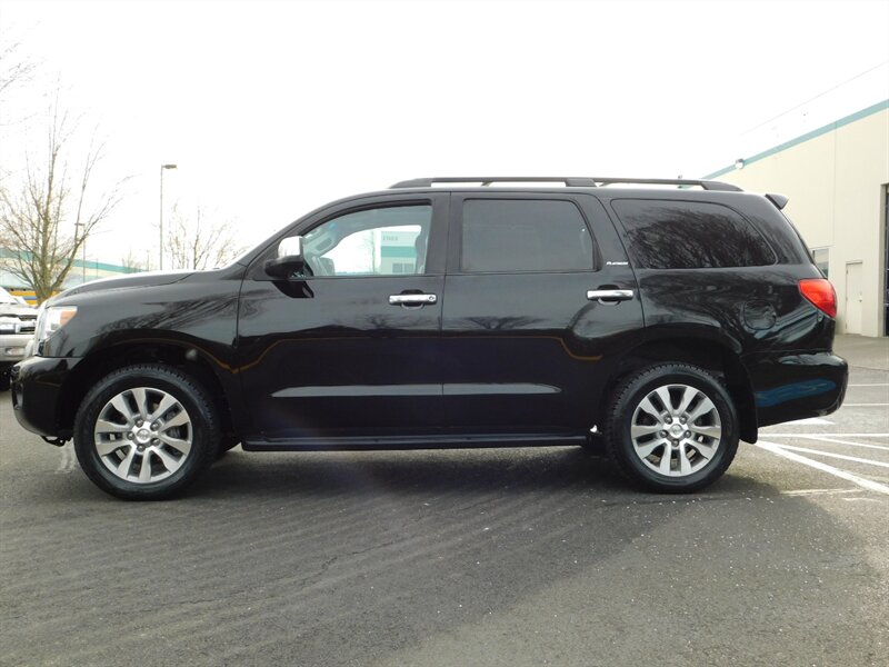 2013 Toyota Sequoia Platinum 4X4 / Leather DVD NAVI/1-OWNER /NEW TIRES   - Photo 3 - Portland, OR 97217
