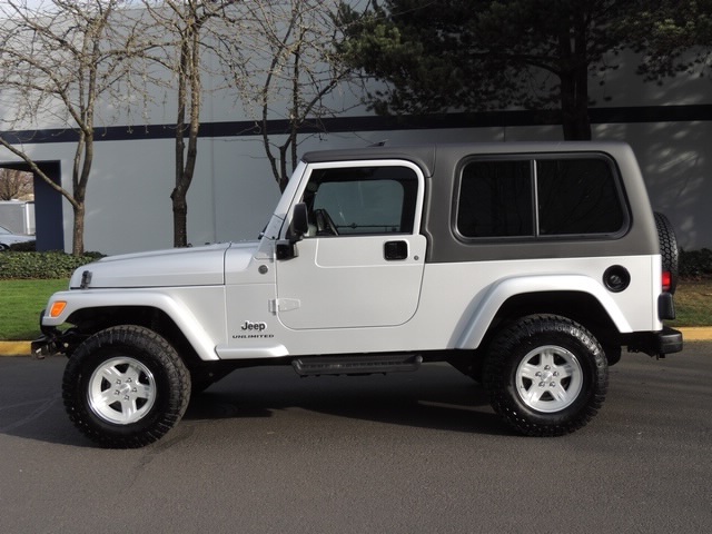 2005 Jeep Wrangler Unlimited/4WD/6-Spd Manual/Moonroof/ LIFTED   - Photo 3 - Portland, OR 97217