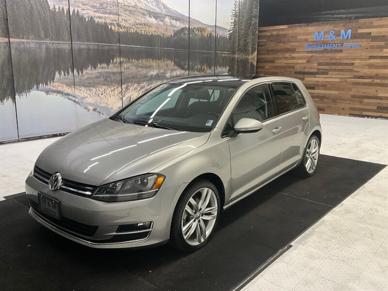 2015 Volkswagen Golf TDI SEL HATCHBACK / TURBO DIESEL / 6-SPEED MAUAL  / PANO SUNROOF / Leather Heated Seats - Photo 1 - Gladstone, OR 97027