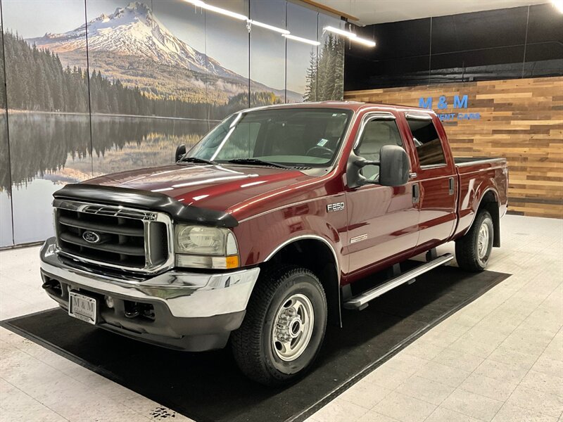 2004 Ford F-250 Lariat Crew Cab 4X4 / 6.0L DIESEL / LOCAL TRUCK  /Leather & Heated Seats / NEW TIRES / RUST FREE - Photo 1 - Gladstone, OR 97027