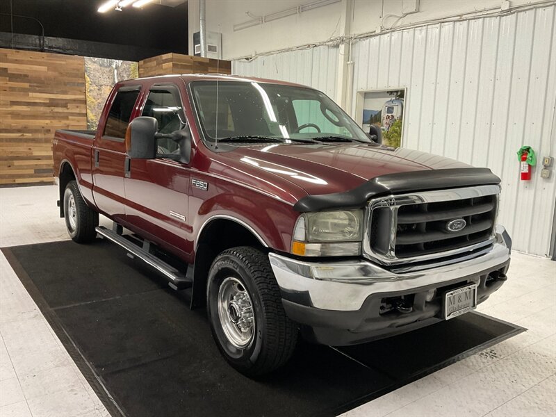 2004 Ford F-250 Lariat Crew Cab 4X4 / 6.0L DIESEL / LOCAL TRUCK  /Leather & Heated Seats / NEW TIRES / RUST FREE - Photo 2 - Gladstone, OR 97027