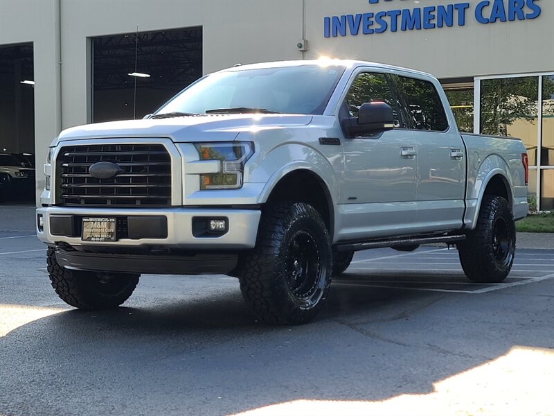 2016 Ford F-150 XLT Super Crew 4X4 / EcoBoost TWIN TURBO  / REAR DIFF LOCK / BACKUP CAM / TRAILER ASSIST / NEW TIRES / FUEL WHEELS - Photo 1 - Portland, OR 97217