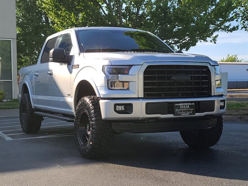 2016 Ford F-150 XLT Super Crew 4X4 / EcoBoost TWIN TURBO  / REAR DIFF LOCK / BACKUP CAM / TRAILER ASSIST / NEW TIRES / FUEL WHEELS - Photo 2 - Portland, OR 97217