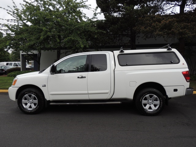 2004 Nissan Titan LE/ Xtra Cab 4-DR/ 4WD/ Leather/ 1-Owner   - Photo 3 - Portland, OR 97217