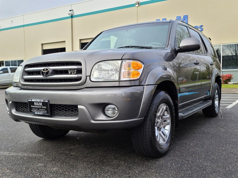 2003 Toyota Sequoia Limited / 8-Seats / DVD Player / TIMING BELT DONE  / 1-OWNER - Photo 1 - Portland, OR 97217