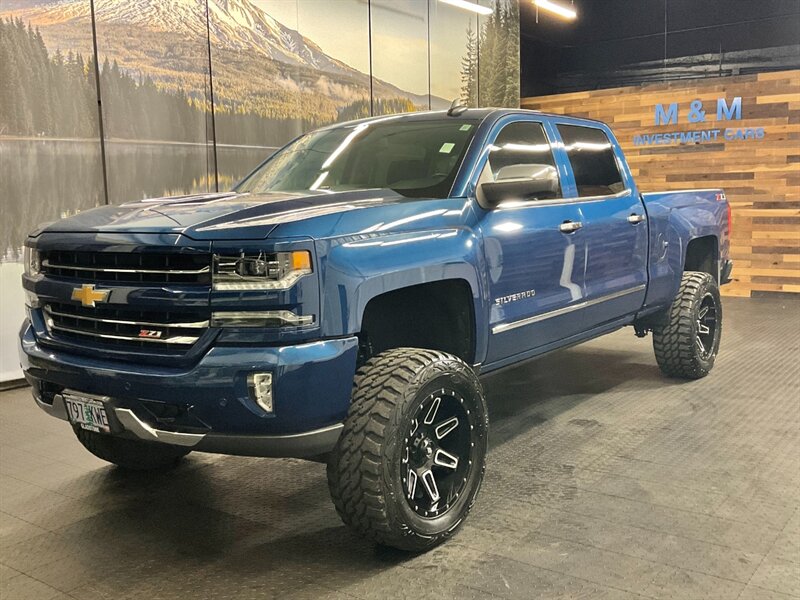 2018 Chevrolet Silverado 1500 LTZ Z71 Crew Cab 4X4 / Leather / 6 INC LIFT KIT   - Photo 1 - Gladstone, OR 97027