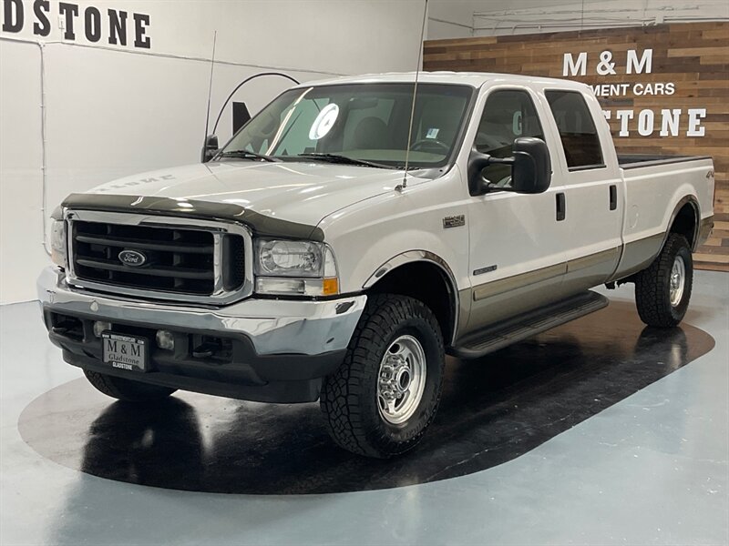 2001 Ford F-350 Lariat Crew Cab 4X4 / 7.3L DIESEL /BRAND NEW TIRES  / RUST FREE / LOW MILES - Photo 1 - Gladstone, OR 97027