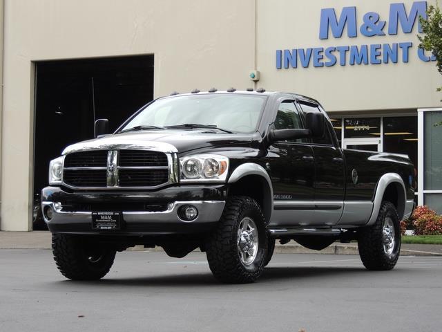2007 Dodge Ram 3500 SLT / 4X4 / Leather / 5.9L DIESEL / LIFTED  LIFTED   - Photo 1 - Portland, OR 97217
