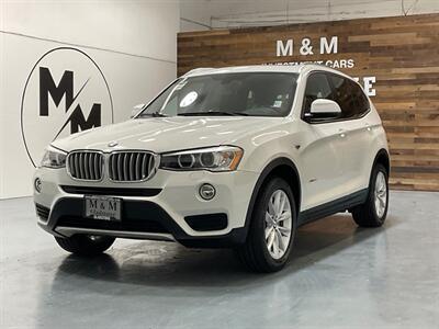 2016 BMW X3 xDrive28i AWD / Panoramic Sunroof / 87K Miles  / Navigation & Backup Camera / Leather Heated Seats SUV