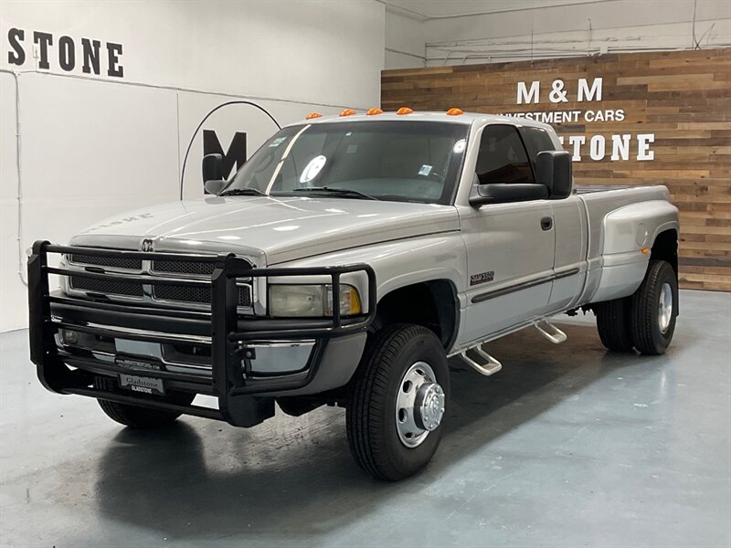2002 Dodge Ram 3500 5.9L DIESEL/ SLT Laramie Quad Cab 4X4 / DUALLY  / LONG BED / DUALLY / BRAND NEW TIRES / ZERO RUST / ONLY 100K MILES - Photo 1 - Gladstone, OR 97027