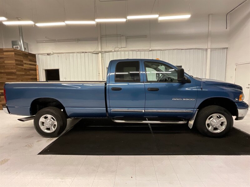 2004 Dodge Ram 3500 Laramie 4X4 / 5.9L DIESEL / 1-OWNER / 83,000 MILES  / Quad Cab / Leather & Heated Seats / 1-OWNER LOCAL OREGON TRUCK / RUST FREE / LONG BED / BRAND NEW TIRES - Photo 4 - Gladstone, OR 97027