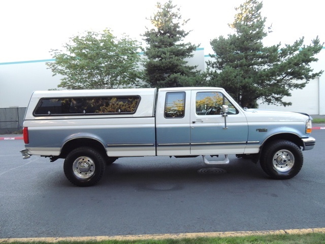 1996 Ford F-250 XLT Super Cab / 4X4 / Long Bed / Matching Canopy   - Photo 4 - Portland, OR 97217