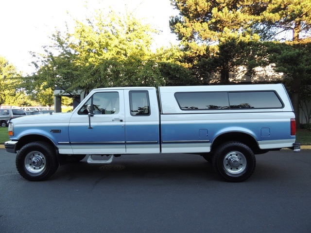 1996 Ford F-250 XLT Super Cab / 4X4 / Long Bed / Matching Canopy   - Photo 3 - Portland, OR 97217