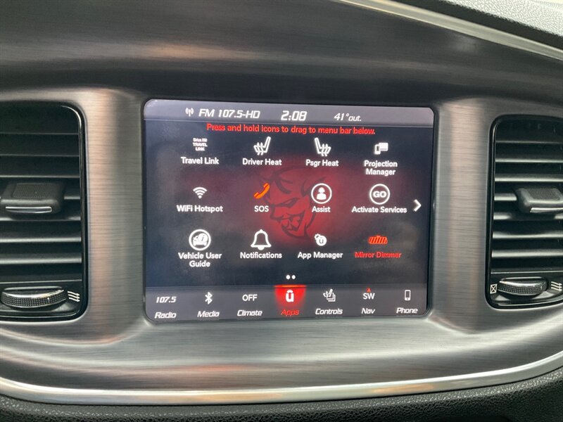 2018 Dodge Charger R/T BLACK TOP / 5.7L V8 HEMI / Navigation Sunroof  Heated Seats / PREMIUM PKG / 57,000 MILES - Photo 21 - Gladstone, OR 97027