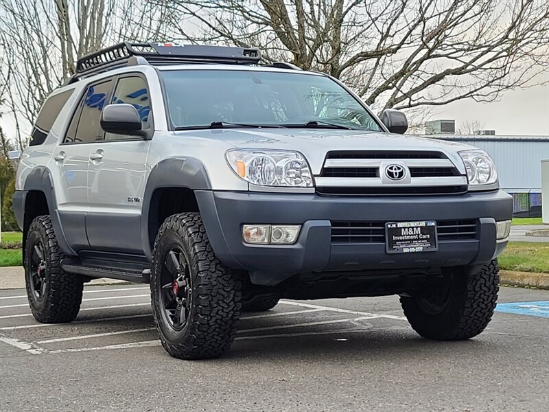 2003 Toyota 4Runner V8 4X4 / BF-GOODRICH / TIMING BELT DONE / LIFTED  / Excellent Service History / Very Clean / Brand New LIFT V8 - Photo 2 - Portland, OR 97217