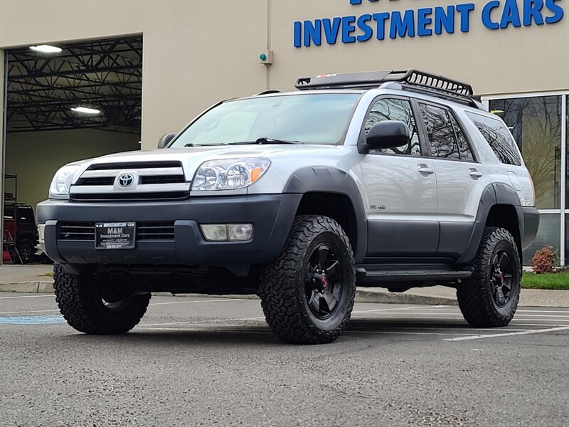 2003 Toyota 4Runner V8 4X4 / BF-GOODRICH / TIMING BELT DONE / LIFTED  / Excellent Service History / Very Clean / Brand New LIFT V8 - Photo 1 - Portland, OR 97217
