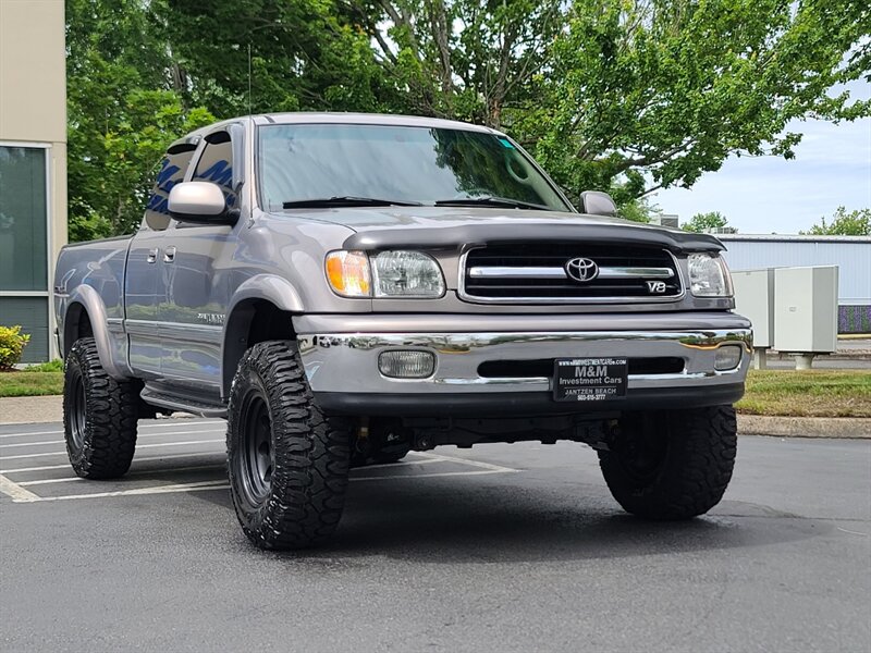 2000 Toyota Tundra Limited TRD O/R V8 4X4 / NEW TIMING BELT / LIFTED  / LEATHER / NEW TIRES / NO RUST / TRD OFF ROAD / LOW MILES - Photo 2 - Portland, OR 97217