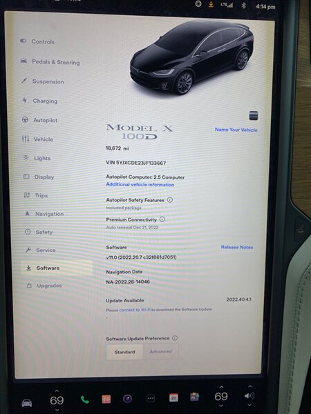 2018 Tesla Model X 100D SUV AWD / AUTO PILOT / ONLY 18,000 MILES  / Leather / Towing Package / 22 INC TESLA BLACK WHEELS - Photo 48 - Gladstone, OR 97027
