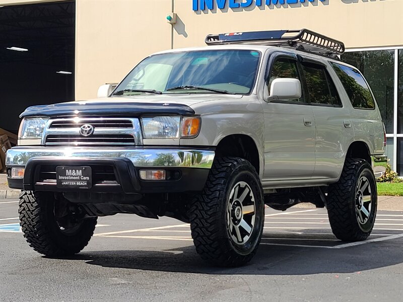 1999 Toyota 4Runner 4X4 V6 3.4L / LEATHER / NEW TIMING BELT / LIFTED / NEW TIRES / Upgraded Wheels / Local NO RUST / Very Clean - Photo 1 - Portland, OR 97217