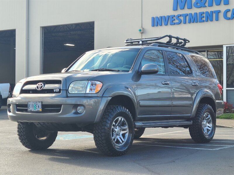 2007 Toyota Sequoia 4X4 V8 4.7L / 8-SEATS / NEW TIMING BELT / LIFTED  / NEW TIRES / LEATHER / SUN ROOF / LOCAL / NO RUST / CLEAN !! - Photo 1 - Portland, OR 97217