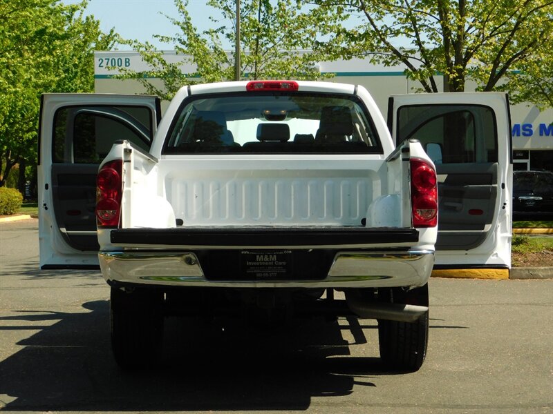 2007 Dodge Ram 2500 SLT 4X4 / MEGA CAB / 5.9L / 6-SPEED / 1 OWNER   - Photo 35 - Portland, OR 97217