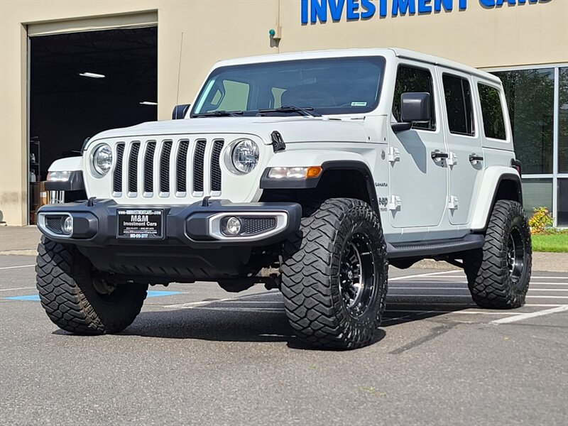 2019 Jeep Wrangler Unlimited SAHARA 4X4 V6 / LIFTED / 36K MILES  / 3.6L / HARD TOP / FUEL WHEELS / MUD TIRES / NO RUST / FACTORY WARRANTY / LOW LOW MILES - Photo 1 - Portland, OR 97217