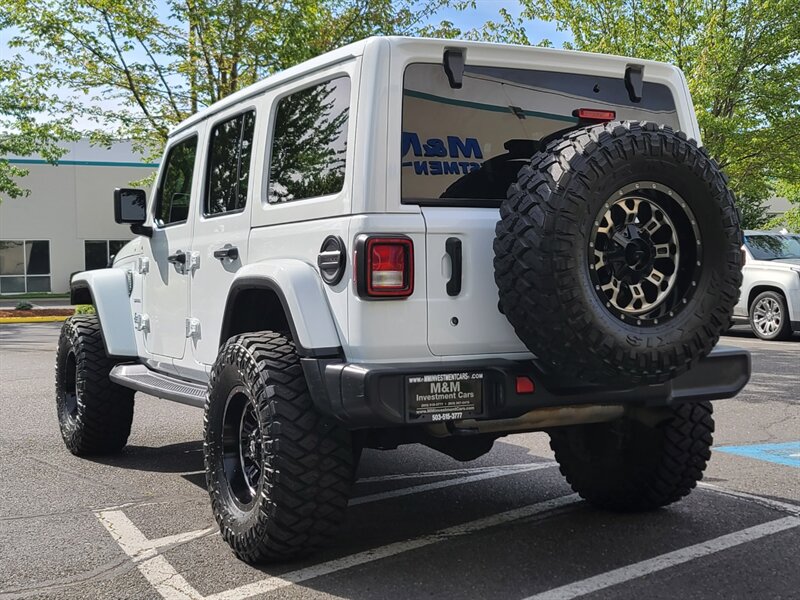 2019 Jeep Wrangler Unlimited SAHARA 4X4 V6 / LIFTED / 36K MILES  / 3.6L / HARD TOP / FUEL WHEELS / MUD TIRES / NO RUST / FACTORY WARRANTY / LOW LOW MILES - Photo 7 - Portland, OR 97217