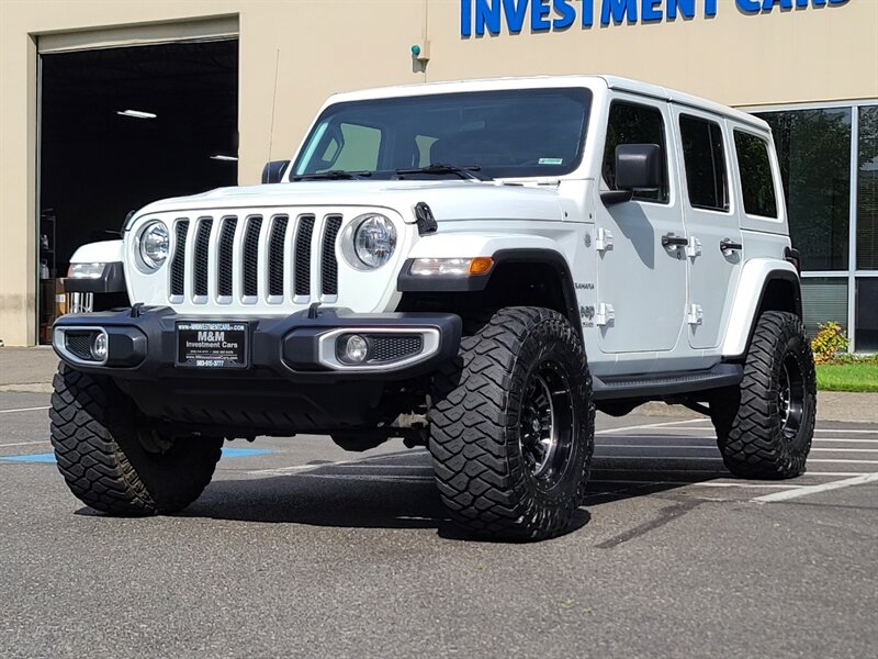 2019 Jeep Wrangler Unlimited SAHARA 4X4 V6 / LIFTED / 36K MILES  / 3.6L / HARD TOP / FUEL WHEELS / MUD TIRES / NO RUST / FACTORY WARRANTY / LOW LOW MILES - Photo 61 - Portland, OR 97217